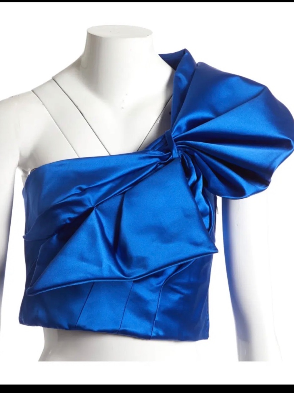 Saint Laurent Red Carpet Silk Top w/ Statement Bow – YSL Paris